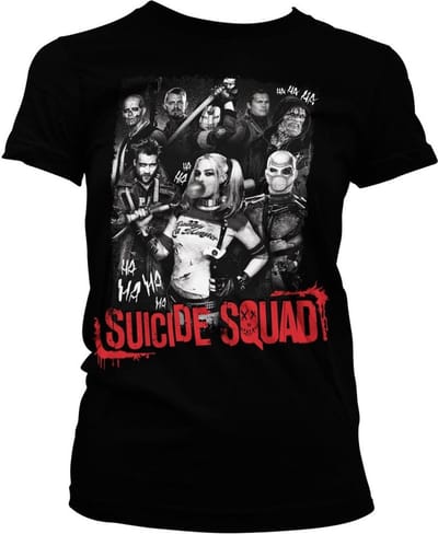 SUICIDE SQUAD - T-Shirt Suicide Theme - GIRLY (L)