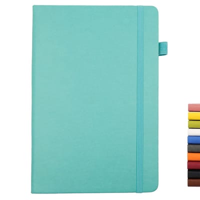 Luxe Gelinieerd Notitieboek met Pennenlus - Hardcover Agenda voor Werk en School - Dik 100 grams Papier