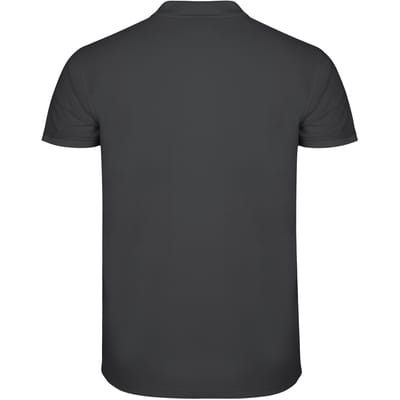 Roly Heren Ster Poloshirt (Donker lood)
