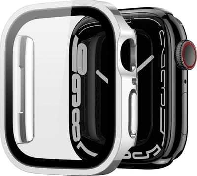 Dux Ducis Hamo Hoesje Geschikt voor Apple Watch 40MM - Full Protect - Zilver