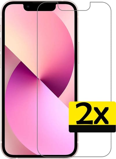 Screenprotector - Geschikt voor Apple iPhone 13 Mini - 2 Stuks - Extra Sterk - Beschermglas - Gehard Glas - Tempered Glass - Screen Protector