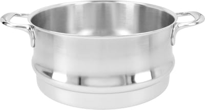 Stoominzet RVS 24 cm - Stalen Inzet voor Stomen - Geschikt voor 5.2L Pot