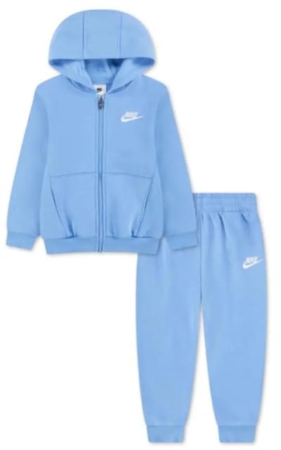 Nike Kids Lbr Club Set Met Lange Mouwen Blauw 4-5 Years Kinderen