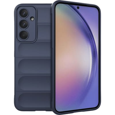 Comfycase Samsung Galaxy A55 Cushion Case Blauw