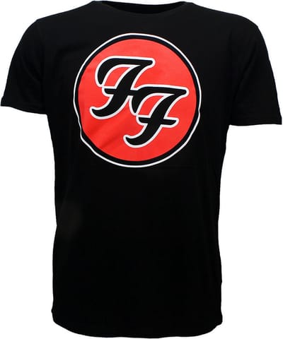Foo Fighters FF Logo Band T-Shirt - Officiële Merchandise - L