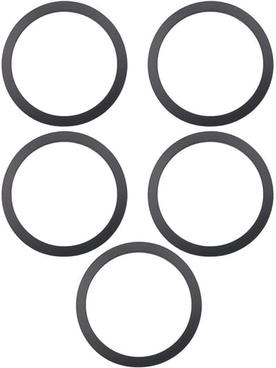 Dailygoods- Filterseal Vervangingsset 5 Stuks - Rubber Afdichting - Compatibel met Jaguar/Alvis/Morris - Buitendiameter 54,5 mm - Dikte 2 mm - Lange levensduur - Afdichtring