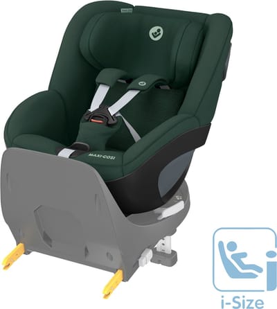 Maxi-Cosi Pearl 360 i-Size - Autostoeltje - ca. 3 maanden tot 4 jaar - FlexiSpin-Rotatie met één hand - Authentic Green