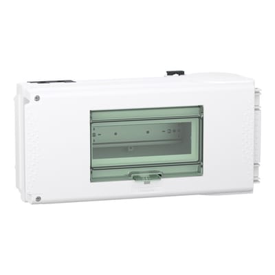 Schneider Electric KNB63SM48 GN-doos, 63 BIS, leeg voor 8 deeleenheden Verdeelkastaccessoire Wit 1 stuk(s)