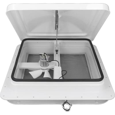 14 inch dakventilator met 12V motor, omkeerbaar, afstandsbediening, afzuigventilator voor camper