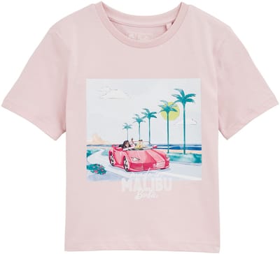 WE Fashion Meisjes Barbie® T-shirt met opdruk