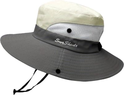 Livano Zonnehoed - Reishoed - UV Beschermende Hoed - Bucket Hat - Festival - Pet - Hoedje Voor Dames & Heren - Hoofdbescherming - Beige