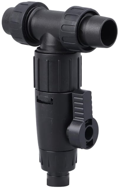 Dailygoods- Waterwisselaar - Stabiele 3-wegklep - Waterstroomregelklep - Compatibel met 16/22 slang - Gemakkelijke watervervanging - Duurzaam en probleemloos - Aquariumaccessoire