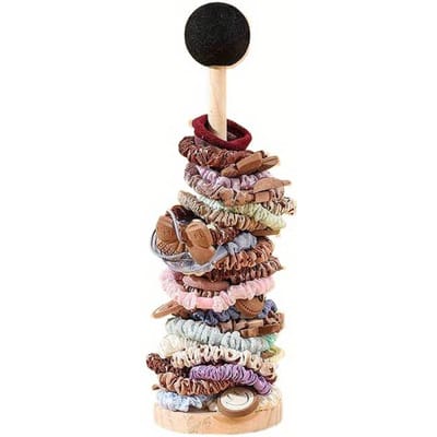 Houten Haarband Houder Accessoires Opbergrek Display Plank Voor Woonkamer Eenvoudig Te Monteren