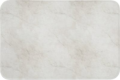 Badmat 90x60 cm - Antislip - Grijs - Marmer - Aders - Badmatten voor badkamer - Badkamermat - Douchemat - Badkamer mat