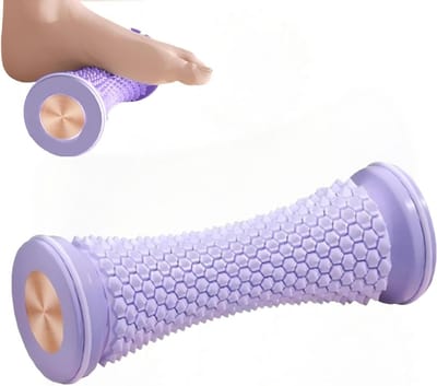 Massage Roller voor Plantenfasciitis - Verlicht Pijn in Voetboog en Hiel, Draagbare Rubber Roller voor Stressverlichting en Spierontspanning