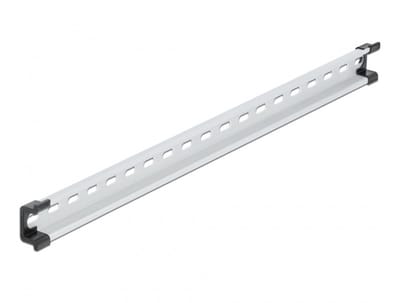 DIN-rail met sleufgaten | 50 x 3,5 x 1,5 cm | aluminium