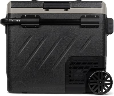 Compressor Koelbox - Dubbele Zone Koeler - Mobiele Koeling - Met Wielen - 58 Liter - Zwart