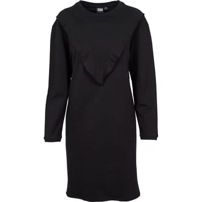 Urban Classics - Terry Volant Korte jurk - XS - Zwart