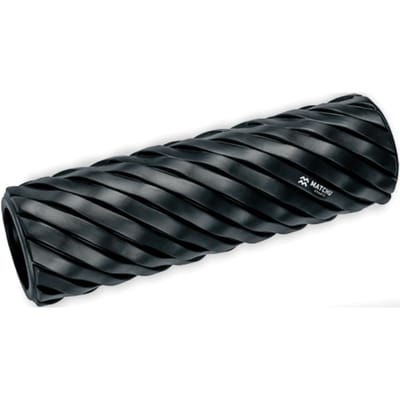 Matchu Sports - Foamroller - Foam Roller - Heavy Duty - Bindweefselmassage - Massage roller - 46 cm - Hard - Zwart