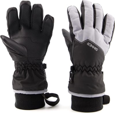 SINNER Phoenix Handschoenen Junior - Zwart - 5-6 jaar