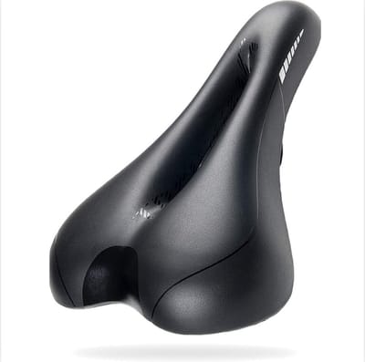 "Ergonomisch gelfietszadel - Comfortabel en waterdicht zadel voor mannen en vrouwen, geschikt voor trekking-, berg-, stads- en e-bikes."