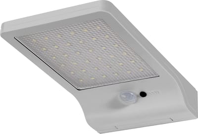 LEDVANCE Batterij-aangedreven armatuur LED: voor muur, DoorLED Solar / 3 W, 3.3 V, Koel wit, 4- K, body materiaal: acrylonitrile butadiene styrene (abs), IP44