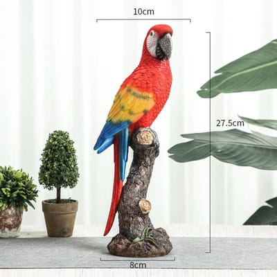 Europese Stijl Gesimuleerde Papegaai Creatief Ontwerp Vogelmodel Woonkamer Entree Werk Wijnkast Decoratie Ornamenten High-end Ambachten