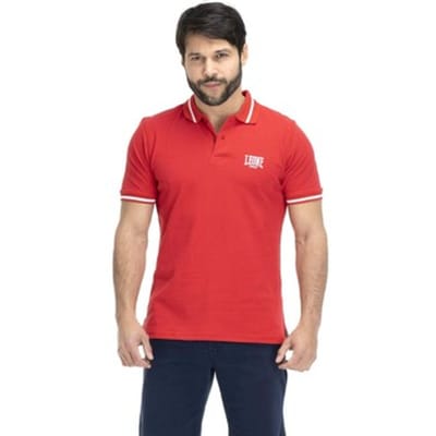 Polo Shirt Korte Mouw Leone 1947 Man Small Logo