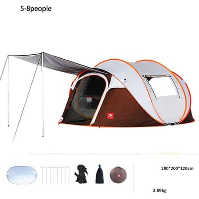 Ouvrez la tente en une seconde, Automatique extérieur, Pas de montage Tente épaisse imperméable et pare-soleil Camping Camping