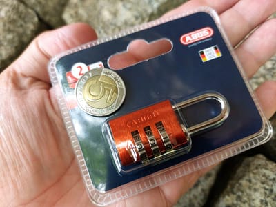 ABUS 724/20 Cijferslot Koffer - Oranje