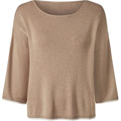 esmara Gebreide dames trui (Beige, XS (32/34))