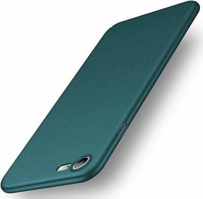 ShieldCase telefoonhoesje geschikt voor Apple iPhone 7 / 8 ultra thin case - groen - Dun hoesje - Ultra dunne case - Backcover hoesje - Shockproof dun hoesje