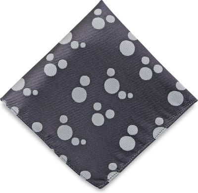 We Love Ties - Pochets - Pochet Berry Bubble - antraciet / lichtgrijs