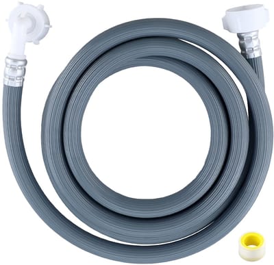 Dailygoods- Watertoevoerslang 2,5 m - Inlaat slang - 3/4 inch - Geschikt voor wasmachines/vatwassers - Duurzaam metaal - Eenvoudige installatie - Aansluitslang