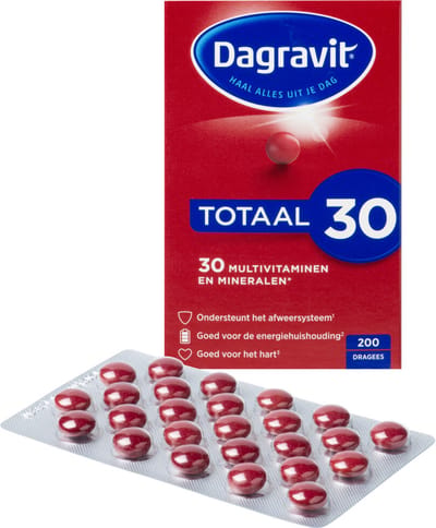 Dagravit Totaal 30 - 4 x 200 stuks - Voordeelverpakking
