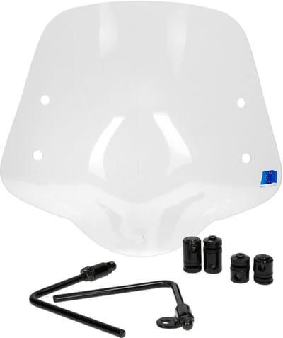 Windscherm Laag Piaggio ONE Helder
