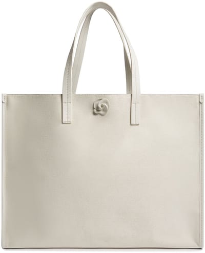 Ted Baker Audos Shopper Tas 45.5 cm - 18 L - ecru