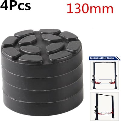 4 x 130 mm ronde auto auto vrachtwagen takellift accessoires rubberen armpads heavy duty