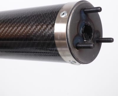 uitlaatdemper giannelli voor motorfiets hm 50 derapage rr 2006 tot 2009 34686hf nieuw