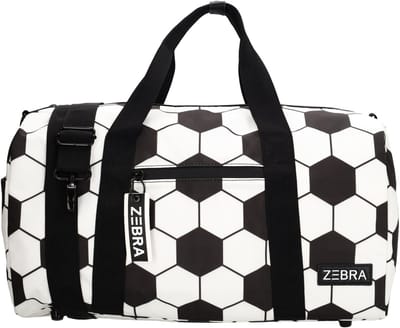 Zebra Trends Explorer Reistas - Weekendtas - Sport - Logeren - Reizen - Vrolijke Print - Handbagage - Prints - Sporttas - Voetbal - Jongens