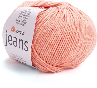 YarnArt Jeans – Katoenmix Breigaren – 50g – 160m – 55% Katoen / 45% Acryl – Voor Amigurumi & Kleding - Kleur 23