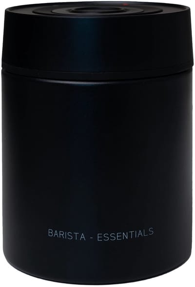 Vacuum Coffee Canister - Lite / 250 grams / RVS - Zwart