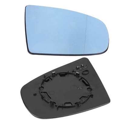 Dailygoods- Achteruitkijkspiegels Verwarmd - Buitenspiegelglas - Groothoekspiegel - 1 Paar - Geschikt voor X5 E70 2008-2013 - Blauw Glas - Buitenspiegel