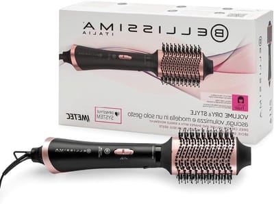 SnelShoppen - Luchtborstel met Volume, Föhn en Stylingfunctie, 1000W, Ionisator en Keramiek voor Beschermd Haar, Ideaal voor Middellang tot Lang Haar