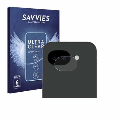 Savvies - Screenprotector voor Google Pixel 10a (ALLEEN Camera Lens) - Folie Beschermfolie transparant 6 Stuks