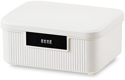 Dailygoody - Afsluitbare Doos - Dubbellaagse Vergrendelingsdoos - 9 Liter Opslag - Multifunctioneel Slot - Voor Documenten - Geschikt voor Thuis en Ka...