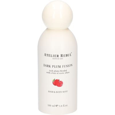 Atelier Rebul Dark Plum Fusion - Hair & Body Mist (100ml) - Warme & Bloemige Geur -Spray voor Huid & Haar