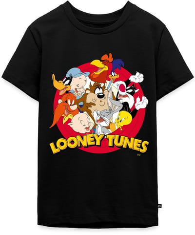 Looney Tunes Groep Premium T-Shirt Tiener