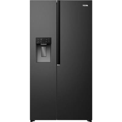 ETNA AKV5178IZWA - Amerikaanse koelkast - No-Frost - 178 cm hoog - 528 liter - Energielabel E - Invriesvermogen 10 kg/24u - Geluidsniveau 40 dB - LED Display - IJs- en waterdispenser - SuperCool - FastFreeze - Deuralarm - Multi Airflow - EnergySaving