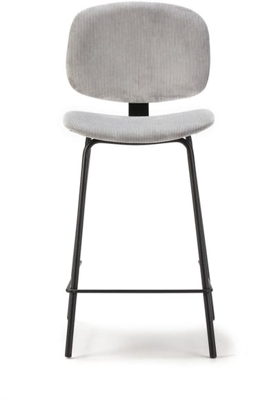 Marckeric - Barkruk Arus - Zwart - 44x50x65cm - Set van 2